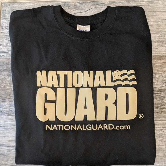 National guard tee shirts Clearance